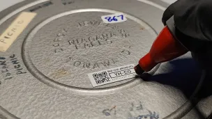 archives1934.org - Vintage film in canister, post-digitization