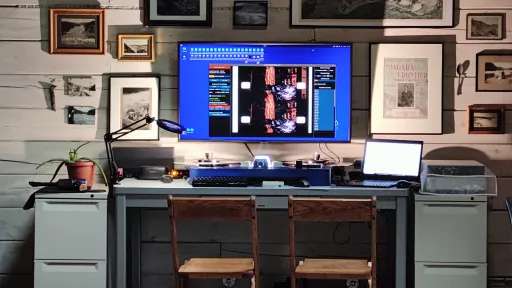 archives1934.org - Digitization station featuring the Filmic Technologies EZ16